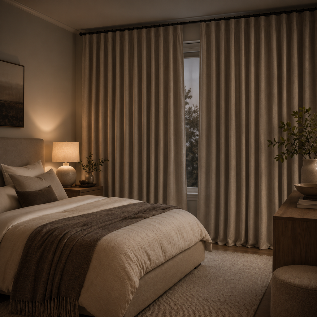 Velmorasa™ QuietNest Bedroom Curtains