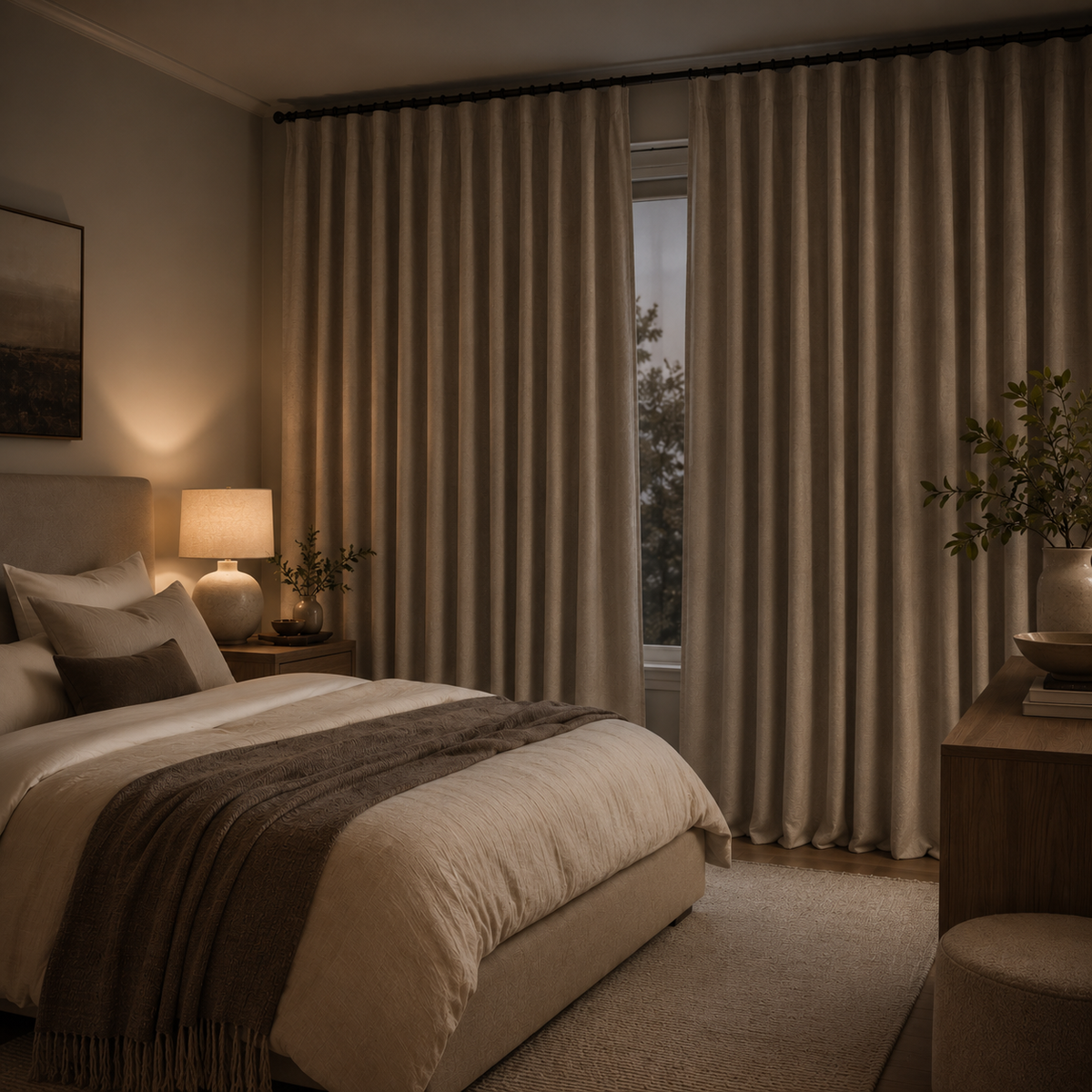 Velmorasa™ QuietNest Bedroom Curtains