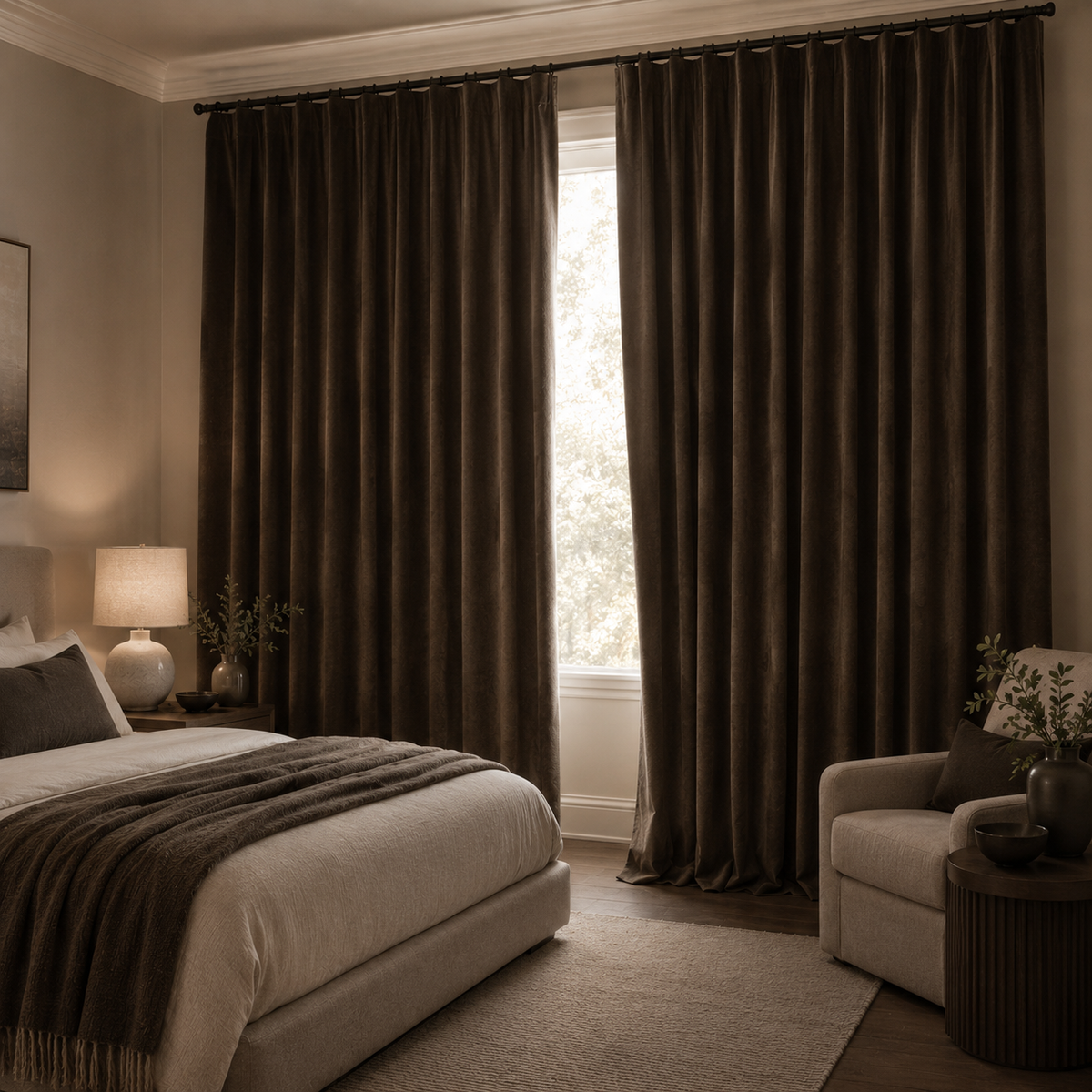 Velmorasa™ VelvetAura Luxury Drapes