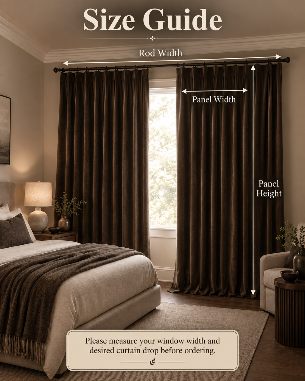 Velmorasa™ VelvetAura Luxury Drapes