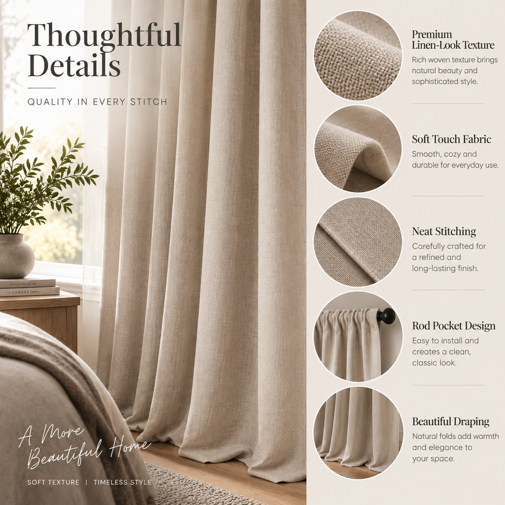 Velmorasa™ NightHaven Blackout Curtains