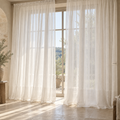 Velmorasa™ AeroVeil Channel Sheer Curtains